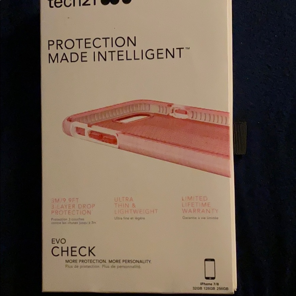 Tech 21 iPhone 7/8 phone case.